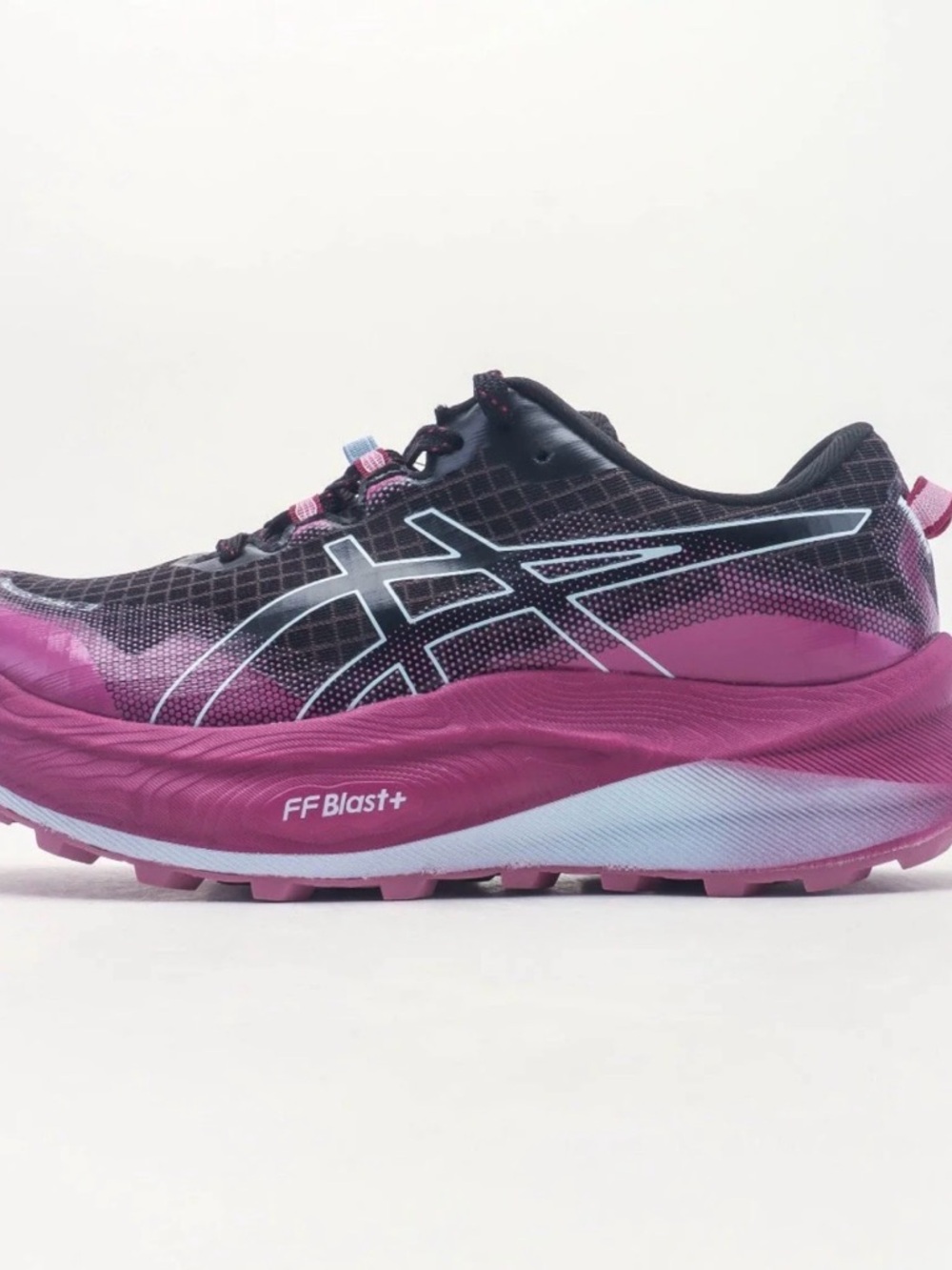 ASICS Women's Black and Pink Trail Runner